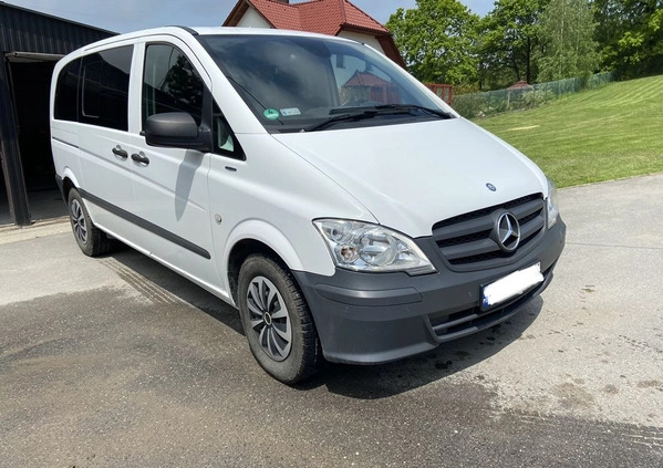 Mercedes-Benz Vito cena 38000 przebieg: 336000, rok produkcji 2012 z Myślenice małe 16